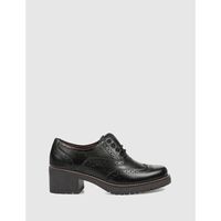 pitillos zapatos bajos blucher 20521 negro para mujer