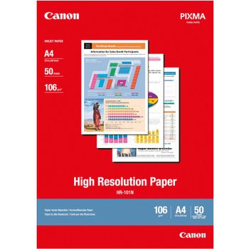Canon HR-101 (A4) High Resolution Paper 106g (50 Sheets)