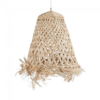 Lámpara colgante abaca jelly fish m