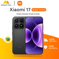 version global xiaomi 17 snapdragon 8 elite gen 5 smartphone pantalla oled de 63 camara leica de 50mp bateria de 6330mah 100w telefono celular
