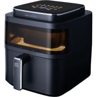 freidora de aire grunkel black light fryer 6l 1400w 12 programas digital