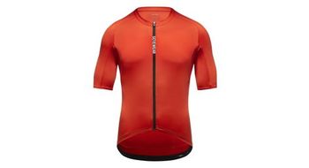 Maillot de manga corta gore wear spinshift naranja