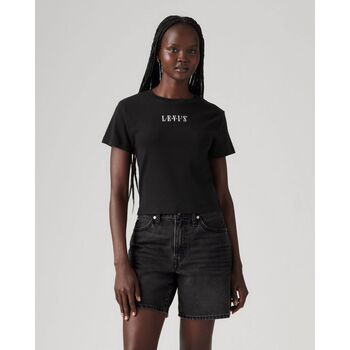 Levis Tops y Camisetas A8798 0044 - SPORTY TEE-BLACK para mujer