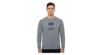 camiseta de manga larga rubb   r i want to ride gris
