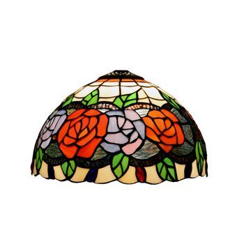 Pantalla Tiffany Suelta Serie Rosy D-30cm
