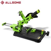 allsome soporte para molino angular soporte para amoladora soporte para cortador maquina cortadora con base de hierro para amoladora angular de 100115125mm