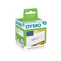 etiquetas estandar autoadhesivas labelwriter 89x28 mm blanco papel 260 uds rectangulo