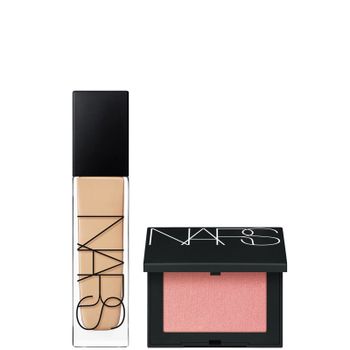 NARS Natural Longwear Foundation 30ml and NARS Blush Orgasm 4.8g Bundle (Various Shades) - Santa Fe