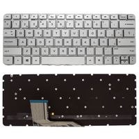 teclado para portatil hp spectre 13-4000 13-4100 13-4200 x360 plata sin marco