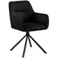 silla de tela tipton negro 59x58x84 cm clp