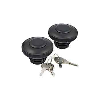 Tapón de combustible Harley-Davidson '83-'95 OE-Réplica black set lock
