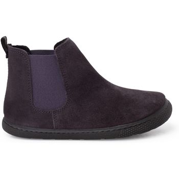 Pisamonas Botines Botas Barefoot Serraje Tipo Chelsea para niña
