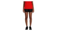 pantalones cortos new balance sport essentials 3in mujer negro