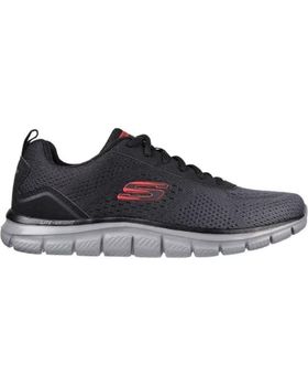 de SKECHERS 232399 ZAPATILLAS CASUAL DE HOMBRE NEGRO Y ROJO