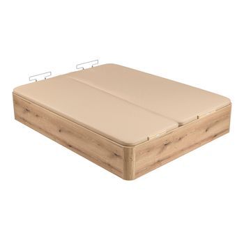Canapé 150x190 Pikolin Naturbox 2.0 Roble 36cm Tapa Doble Montaje Incl