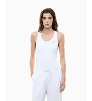 ea7 para mujer 7w001148af12625 body de tejido tecnico natural ventus7 blanco xl casual homewear poliamida sin mangas  tirantes