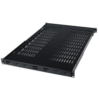 adjustable mount depth rack mount shelf