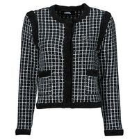 karl lagerfeld chaqueta classic boucle cardigan para mujer