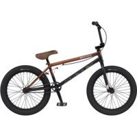 gt team albert mercado bmx bike trans peach with black fade