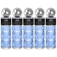 pack de 5 eau de parfum hombre saphir perfect man 200ml