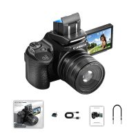 dc207 camara reflex digital 4k 16 mp zoom digital 28x visor de cintura con pantalla dual camara de vlogging enfoque auto