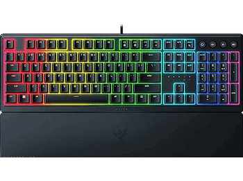 Teclado gaming - Razer Ornata V3, Por Cable, Retroiluminación, Ambidiestro, Membrana mecánica, QWERTY, Negro