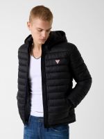 plumifero de nailon con capucha