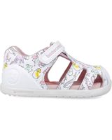 de biomecanics sandalias para nina primeros pasos 252167 estampado blancob050