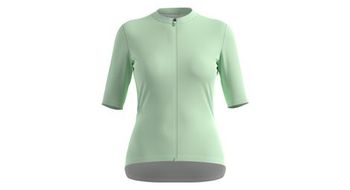 Maillot de manga corta para mujer odlo essential verde