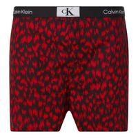 calvin klein shorts rojos 000qs6972e-acj