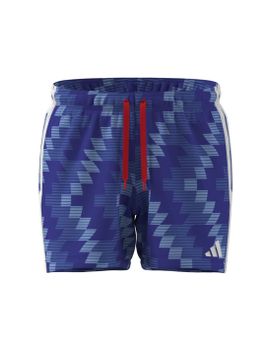 Bañador de Natación adidas Fb Aop Sh 5In Hombre Estsem/Blanco