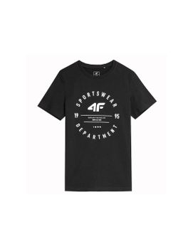 Camiseta 4F M294 Niño Deep Negro
