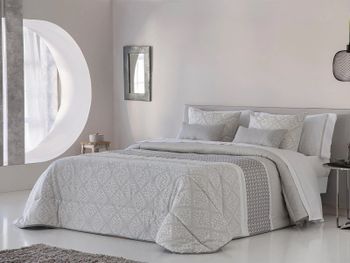 Edredón conforter corinto de jvr. elegancia geométrica