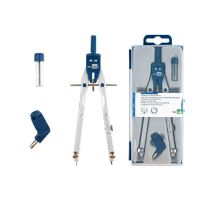 compas micrometrico liderpapel mp04 con minas de 2 mm y adaptador de rosca
