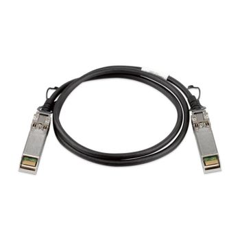 Cable de red D-Link DEM-CB100S 1 m SFP+ a SFP+ Negro