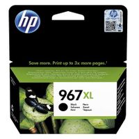 hp 967xl 3ja31ae black original extra high capacity ink cartridge