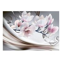 papel pintado 3d - magnolia hermosa 150x105 cm