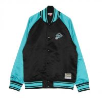 chaqueta mitchell and ness san antonio spurs colosal satin jacket