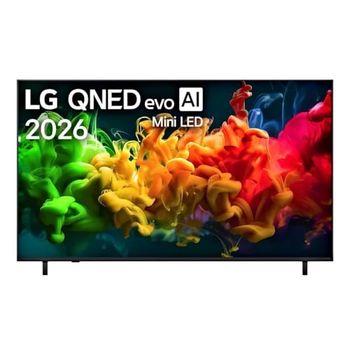 LG 65QNED81B6A - Smart TV QNED EVO MiniLED 4K UHD 65 Pulgadas, Sin Reflejos al 94%, webOS 26 AI, Procesador Inteligente α7 AI Processor 4K Gen9, HDR10, 4K Super Upscaling, Dolby