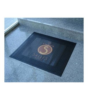 Felpudo Goma Caucho Premium Scrape - Logo Personalizado - Exterior/Interior