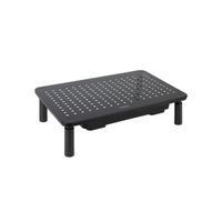 tooq tqmr087 soporte elevador para monitor o portatil - peso max 20kg - cajon - color negro