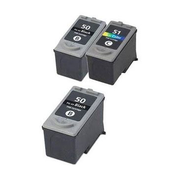 Compatible Multipack Canon Pixma MP150 Printer Ink Cartridges (3 Pack) -0616B001