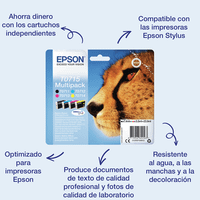 cartucho epson multipack 4 colores t0715 c13t07154022