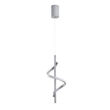 Lámpara De Techo Likma-13520 Gris Metal 16x50-100x16 Cm