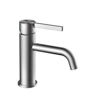 Grifería De Lavabo Rea Foster Brush Steel Low