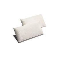 pack 2 almohadas visco luxury aloe vera 150 cm firmeza media termo sensible desenfundable