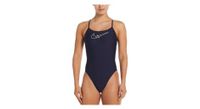 banador de 1 pieza nike swim hydrastrong chrome azul marino para mujer