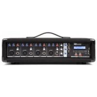 mezclador power dynamics pdm-c804a 4 canales con amplificador y ecualizador