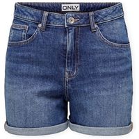 only short noos josephine shorts - medium blue denim para mujer