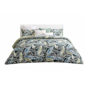D'A GAMA HOME COLLECTION S.L. GAMA HOME - Funda Nórdica Verde Selvático con Saco y Almohada